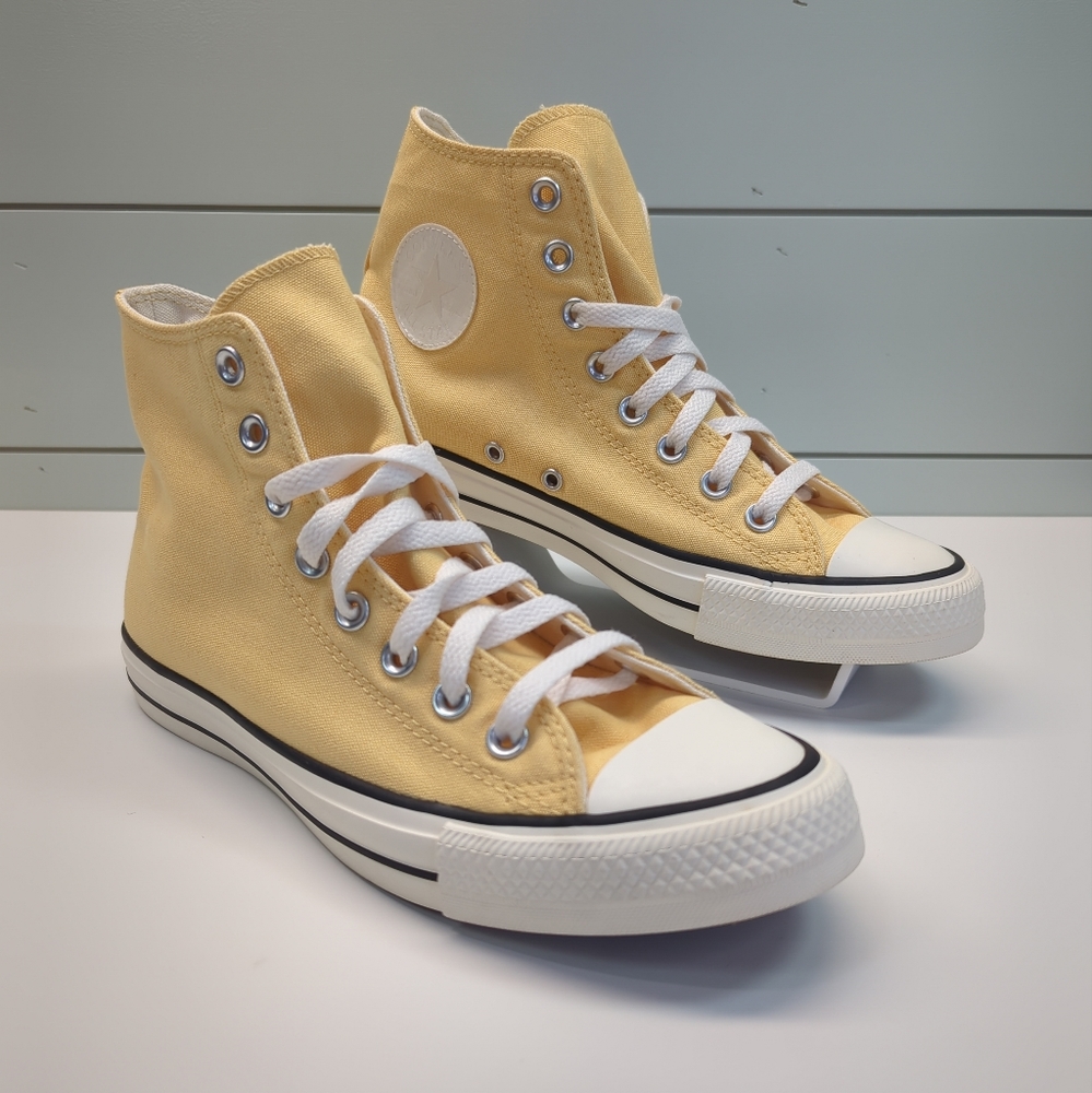 Converse CTAS By You Yellow Canvas Skateboard Sneakers size Women's 9